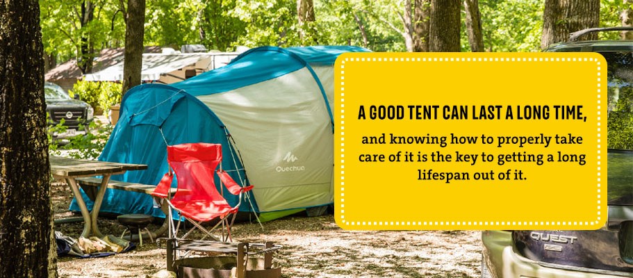 A good tent lasts a long time