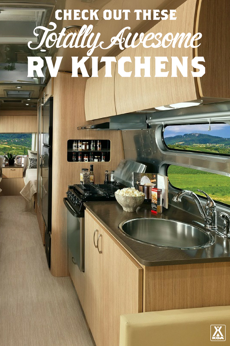 Explore Some of the Best RV Kitchens - these RV kitchens have some serious style!