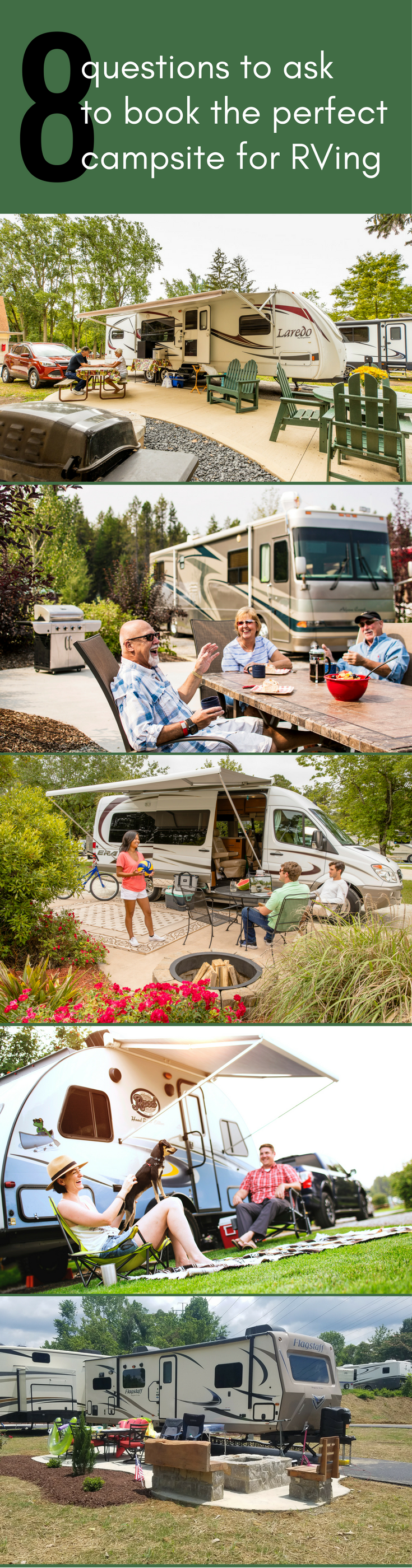 Find the perfect campsite for your next RV adventure is easy with these tips from our travel experts.