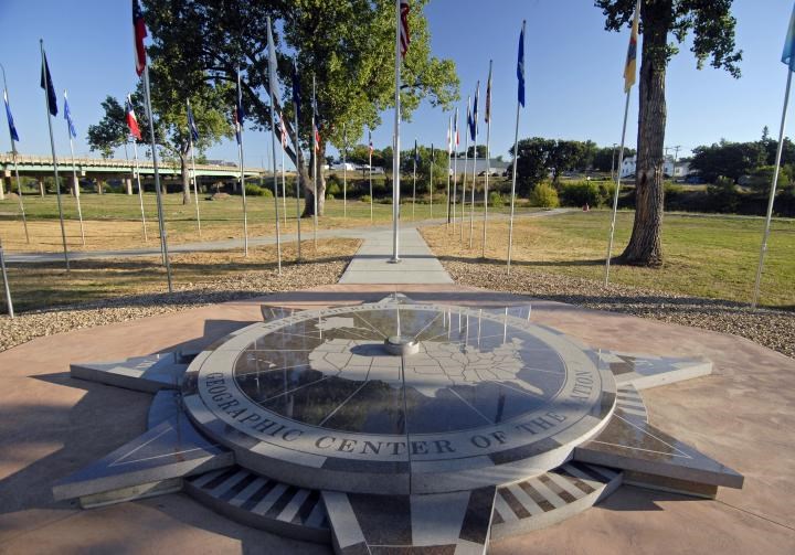 Geographic Center of the Nation Monument