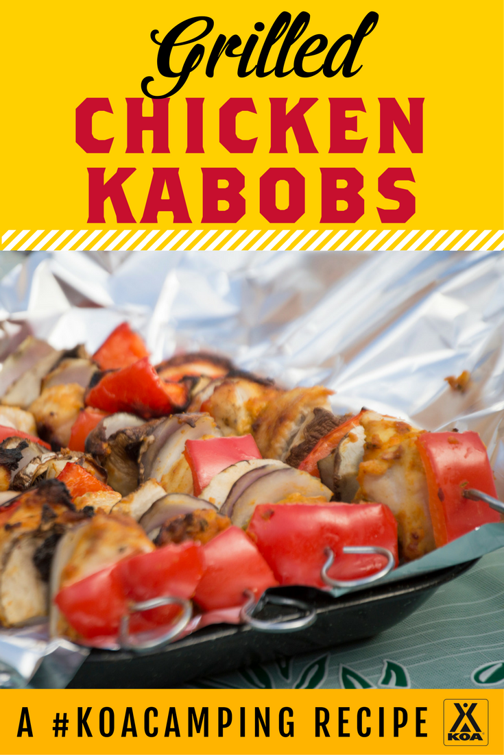 How to Make Grilled Chicken Kabobs
