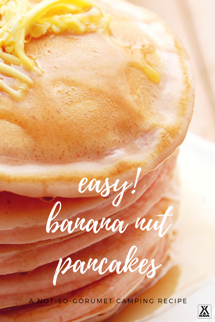 Mix up your everyday pancake recipe with a bit of banana.