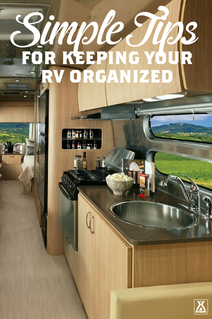 Simple Tips for Keeping Your RV Organized
