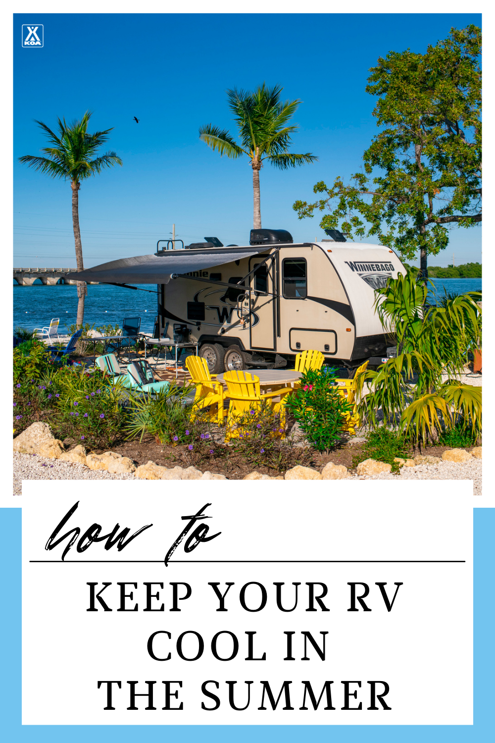 High temperatures, combined with a lack of a powerful central air conditioning system, can quickly turn your home away from home into a too-hot spot. These handy tips will help you keep your RV cool this summer, so the whole family can beat the heat.